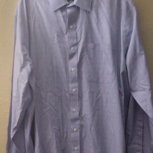 Brroks Brothers Men's Blue Dress Shirt Size 18.5